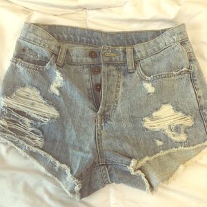Car Mar Jean Shorts